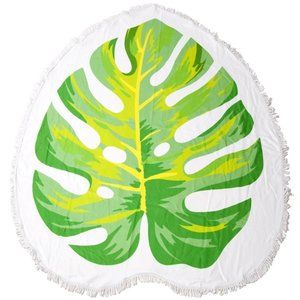 **Offer!!""Palm Leaf Fringe Luxury Beach Roundie